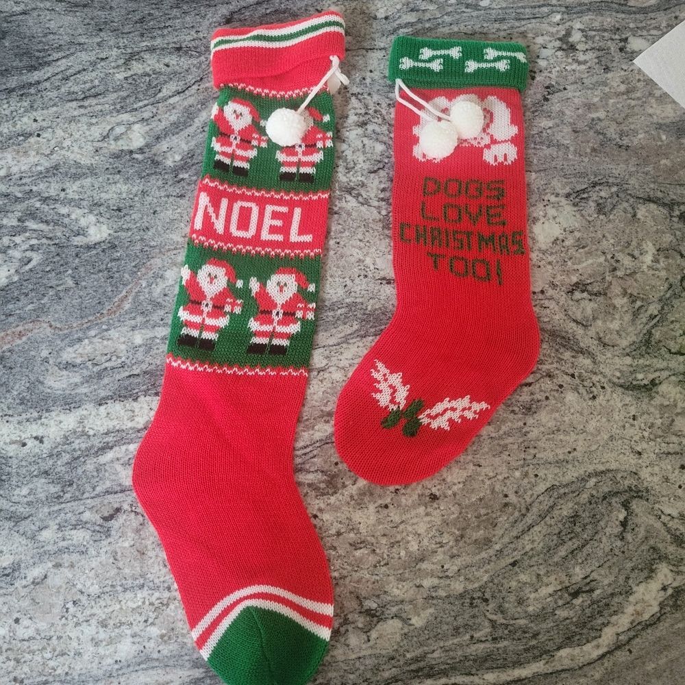 Vintage‎ Christmas Holiday stockings